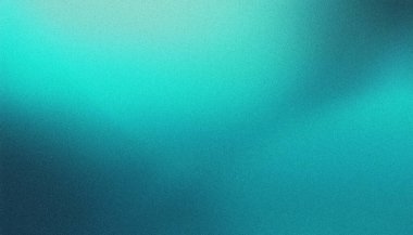 Turkuaz mavi soyut arkaplan, ışık sızıntısı ve kumlu doku eklenmiş.