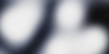 İnce tahıl dokusuna sahip soyut siyah ve beyaz gradyan arkaplan yumuşak ve zarif bir tasarım oluşturur.