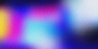 Mavi, mor, sarı ve beyaz karışımını gösteren bulanık desenli soyut arkaplan