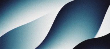 Mavi gradyan oluşturan dalgalı şekiller içeren kütleli bir dokuya sahip soyut arkaplan