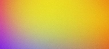 Renk eğimine sahip soyut arkaplan mordan sarıya ve kumlu dokuya dönüşüyor