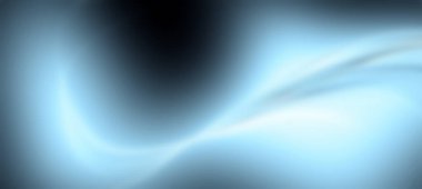 Değişken bir arkaplan boyunca akan mavi ışık izi içeren soyut bir arkaplan