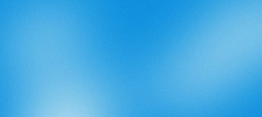 Düz gradyan renk ve ince taneli doku ile soyut mavi arkaplan, çeşitli amaçlar için uygundur