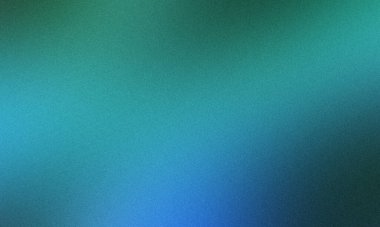 Turkuaz mavi eğimli arkaplan, tahıllı bir dokuya sahiptir, tasarım projeleri ve yaratıcı çabalar için uygundur