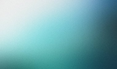 Turkuaz ve beyaz gradyan arkaplan ince bir kumlu dokuyu gösterir