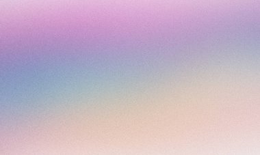 Kum tanecikli arka plan, pastel renklerin pembeden maviye ve bej rengine bir gradyanını gösteriyor.