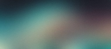 Bulanık eğimli, turkuaz, bej ve koyu gri karışımlı, kumlu ve soyut arkaplan