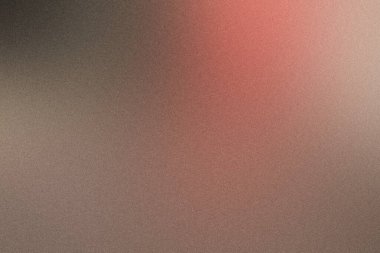 Kırmızıdan kahverengiye değişen soluk renk gradyanı olan tahıllı desenli soyut arkaplan