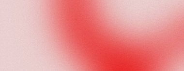 Beyazdan kırmızıya solan tanecikli bir gradyan içeren soyut arkaplan, herhangi bir projeye zarafet katmak için ideal