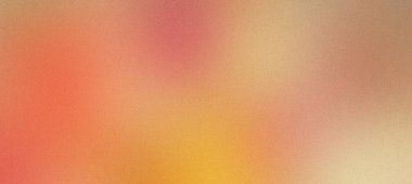 Sıcak renklerin bulanık bir gradyanı ve ince taneli bir dokuyu içeren soyut bir arkaplan