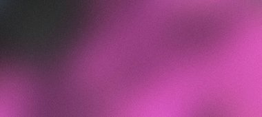 Pembe ve siyah bir gradyan içeren taneli desenli arka plan