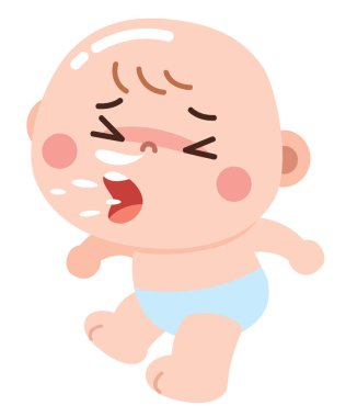 Hasta bir bebeğin güzel bir çizimi.