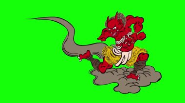 Bulutlu ejderha ve bulut