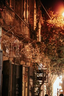 Şehirde Noel ağacı