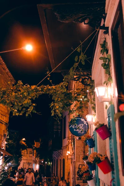 Barselona, İspanya 'nın sokak manzarası