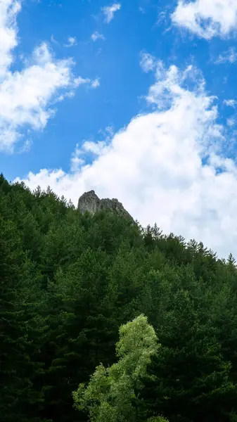 山のある美しい風景 — ストック写真