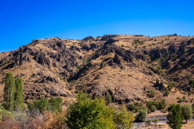 Dağların güzel manzarası