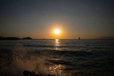 Güzel deniz manzarası