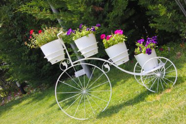 Güzel beyaz düğün buketi