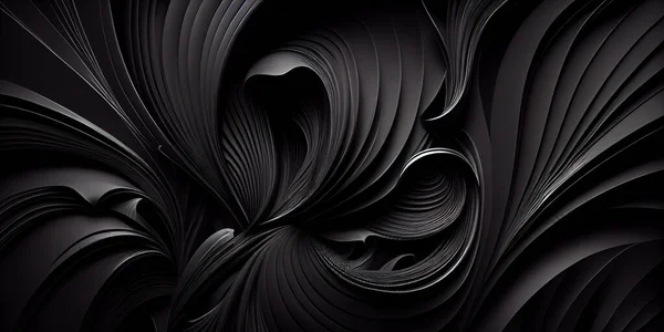 Hintergrund Abstraktes Muster Schwarzer Farbe Eine Reihe Geometrischer Licht Und — Stockfoto