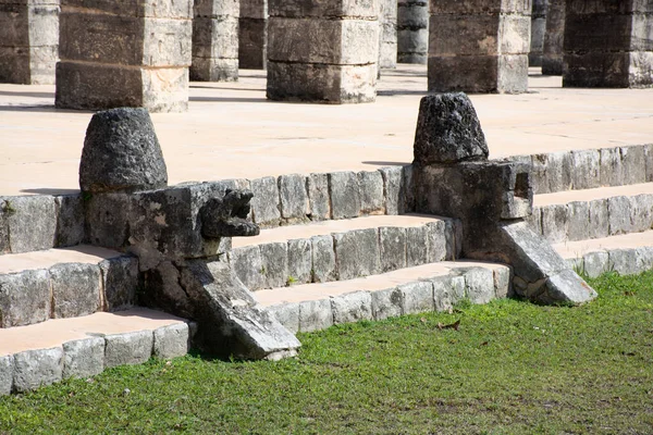 Αρχαία Πόλη Των Μάγια Chichen Itza Στο Μεξικό Στη Χερσόνησο — Φωτογραφία Αρχείου