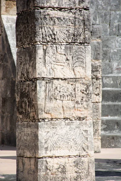 Antigua Ciudad Maya Chichén Itzá México Península Yucatán —  Fotos de Stock