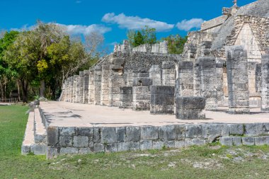 Meksika 'nın Yucatan Yarımadası' ndaki antik Maya şehri Chichen Itza.