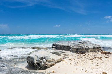 Meksika Cancun, güzel Karayip kıyıları