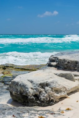 Meksika Cancun, güzel Karayip kıyıları