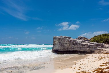 Meksika Cancun, güzel Karayip kıyıları