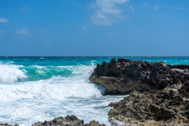 Meksika Cancun, güzel Karayip kıyıları