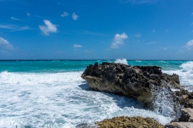 Meksika Cancun, güzel Karayip kıyıları