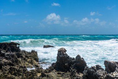 Meksika Cancun, güzel Karayip kıyıları