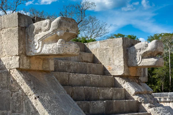 Αρχαία Πόλη Των Μάγια Chichen Itza Στο Μεξικό Στη Χερσόνησο — Φωτογραφία Αρχείου