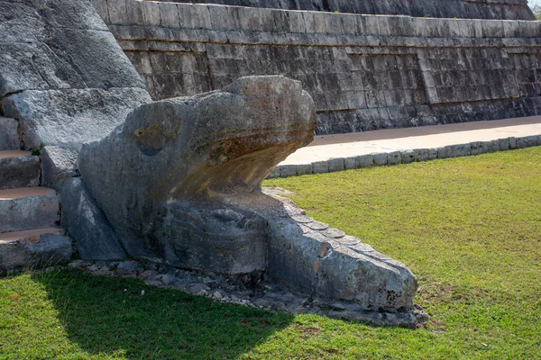 Pirâmide Maia Kukulkan México Antiga Cidade Chichen Itza — Fotografia de Stock