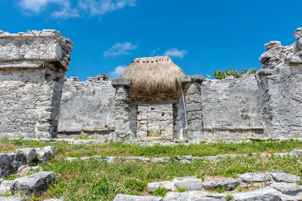 México Antiga Cidade Maia Costa Caribenha Tulum — Fotografia de Stock