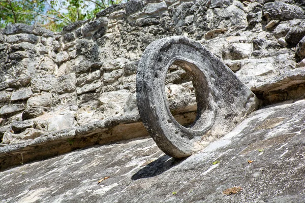 Руины Древнего Города Коба Майя Полуострове Юкатан Мексике — стоковое фото