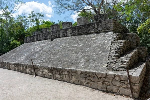 Ruinas Antigua Ciudad Maya Coba Península Yucatán México — Foto de Stock