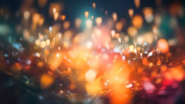 Parlak bulanık renklerde güzel arkaplan resmi.