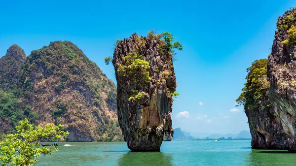 Khao Tapu 是安达曼海的一个美丽的岛屿 免版税图库图片