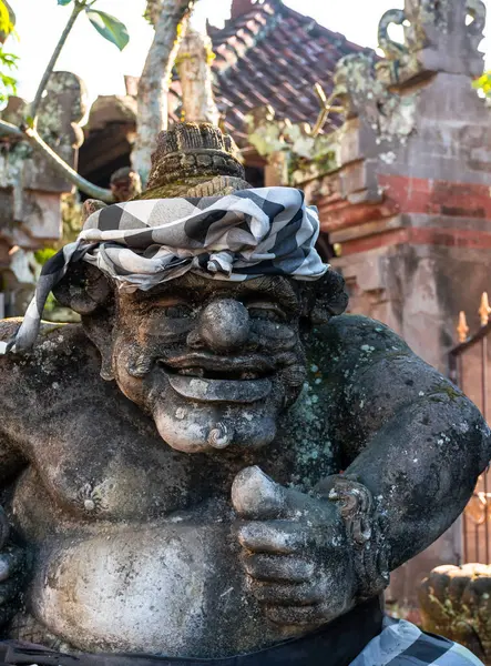 Ancient Sculptures City Ubud Island Bali Indonesia Stock Photo