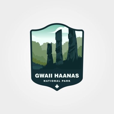 Gwaii Haanas Ulusal Park Rezervi, Ulusal Deniz Koruma Alanı ve Haida Miras Alanı vintage seyahat koleksiyonu tasarımı