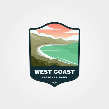 Batı kıyısı milli parkının manzarası; seyahat broşürleri, web siteleri, çevre koruma kampanyaları ve doğa dergileri için uygun.