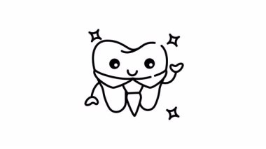 Diş veya ortodontik sunumlar, tıbbi broşürler, diş hijyen kampanyaları ve ilginç grafik tasarım projeleri için kravat takıyor..