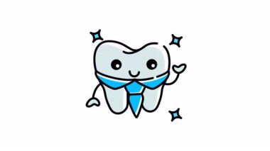 Diş veya ortodonti sunumları için kravat takmak, tıbbi broşürler, diş hijyen kampanyaları ve ilginç grafik tasarım projeleri.