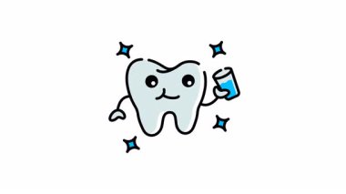 Diş sağlığı malzemeleri, ağız sağlığı terfileri, su şişesi etiketleri ve sağlık ve sağlık tasarımları için uygun diş içme suyu mikroskobu varlığı.