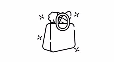 Market poşetinin animasyonu