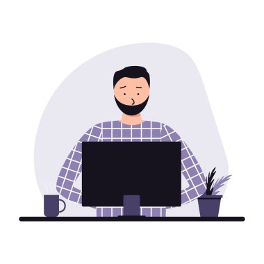 İş gününde pijama giy. Ofis çalışanlarının keyfi yerinde. Nisan etkinliği.