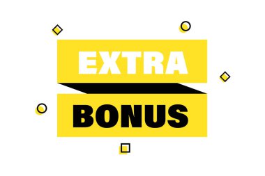 Extra bonus icon. Marketing concept. Business success