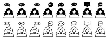 Siyah-beyaz minimalist bir şekilde tasvir edilen bir karakter koleksiyonu kıvırcık saçlı bireyleri sergiliyor. Her karakter, dinamik bir etkileşimi gösteren kendine özgü konuşma baloncuklarıyla konumlandırılmıştır. Düzenleme vurguları son kullanma tarihini değiştirir